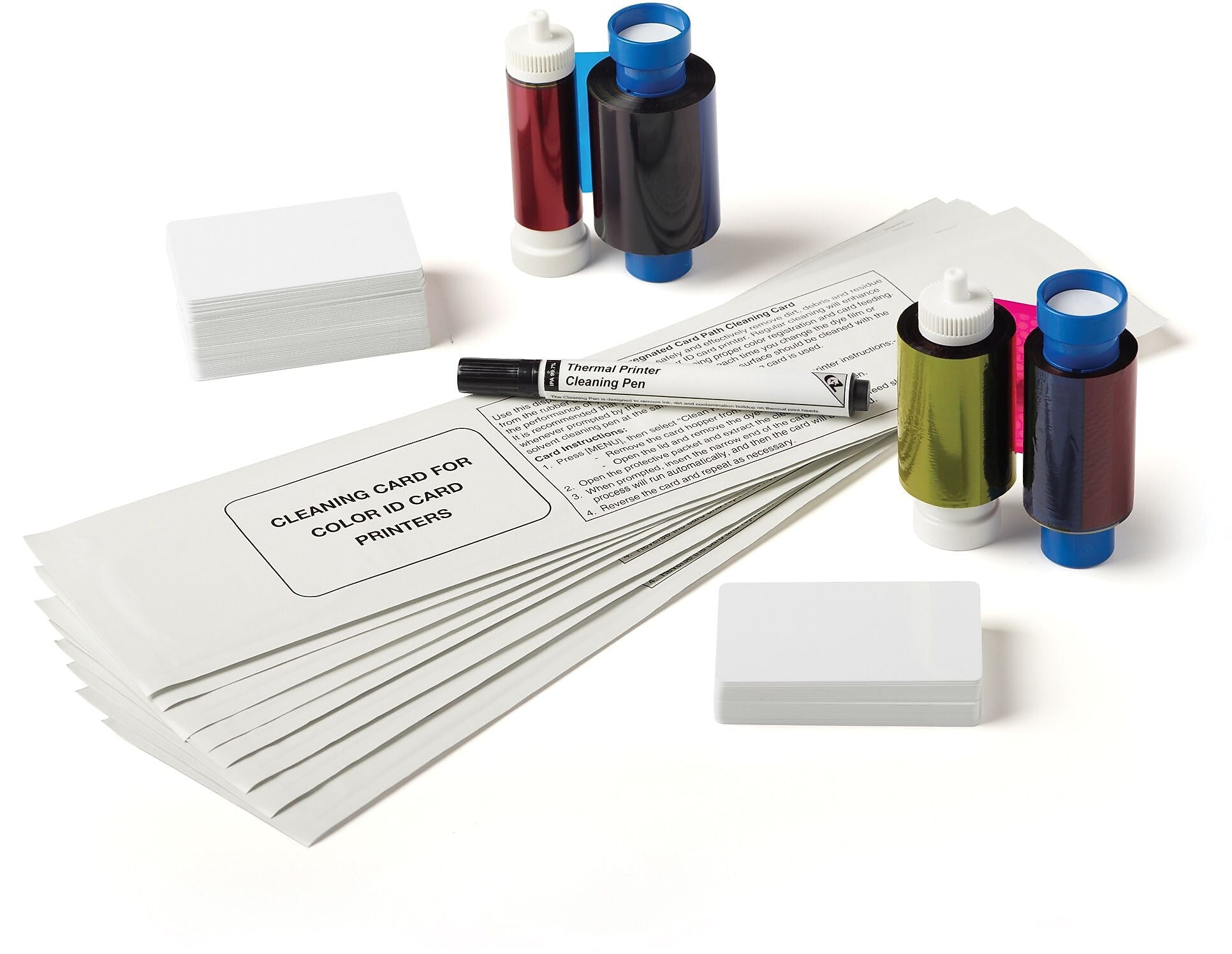 IDville Business+ Edition ID Badge Printer Supply Bundle