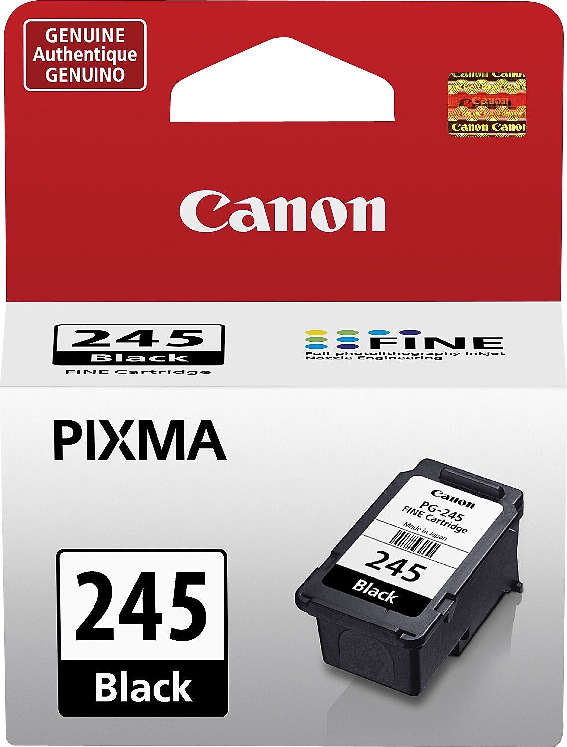 Canon 245 Black Standard Yield Ink Cartridge   (8279B001)