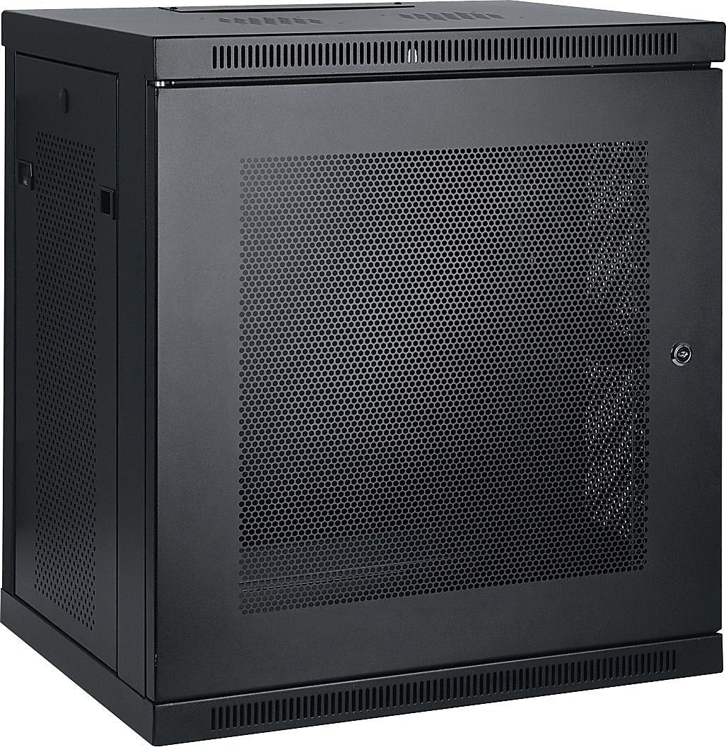Tripp Lite SmartRack 12U Wall Mountable Server Cabinet Enclosure, Black (SRW12U)