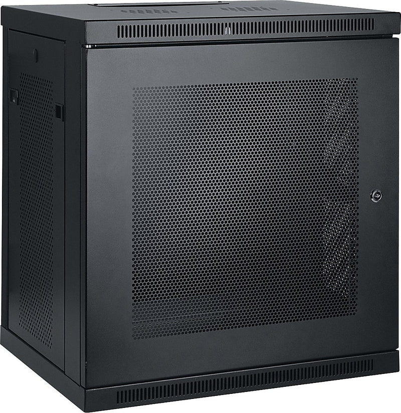 Tripp Lite SmartRack 12U Wall Mountable Server Cabinet Enclosure, Black (SRW12U)
