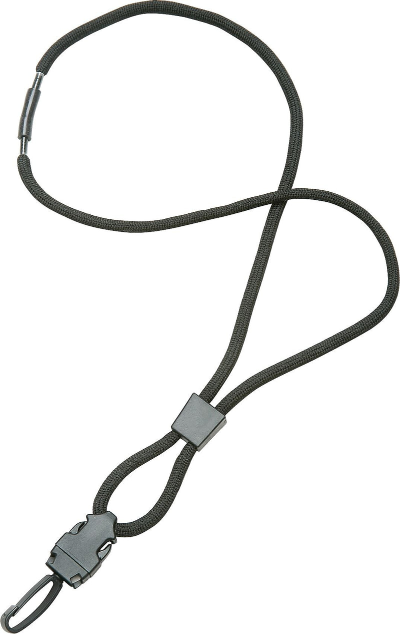 AbilityOne SKILCRAFT Premium Neck Lanyard - Black