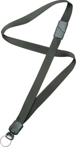 AbilityOne SKILCRAFT Neck Lanyard w/ Key Ring - Black