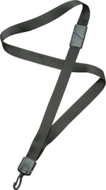 AbilityOne SKILCRAFT 36" Long Swivel Hook Lanyard - Black