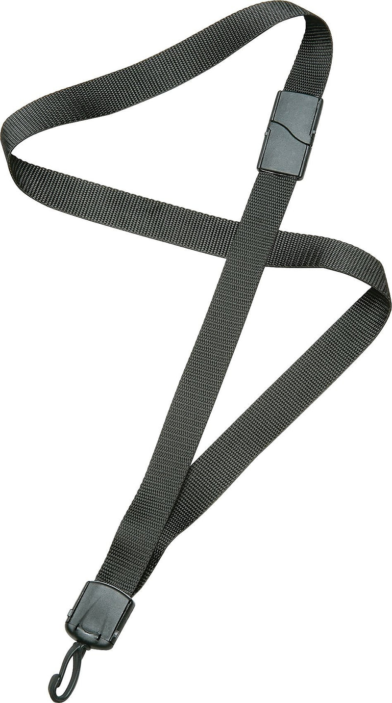 AbilityOne SKILCRAFT 36" Long Swivel Hook Lanyard - Black