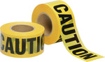AbilityOne SKILCRAFT DO NOT ENTER Barricade Tape - 1000 ft Long Yellow Polypropylene Tape