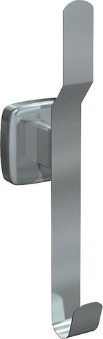 ASI® Double Coat & Hat Hook, Bright Stainless Steel, 7"H x 3"W x 2"L