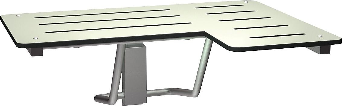 ASI® Folding Shower Seat, Left Handed
