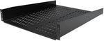 StarTech 2U Rack Mountable Server Shelf, Black (CABSHELF22V)