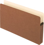 Pendaflex Earthwise File Pocket, 5.24" Expansion, Legal Size, Redrope, 10/Box (PFX E1536G)