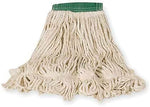 Rubbermaid Commercial Products Super Stitch 20 oz. Blend Wet Mop, 5" Headband, White, 6/Carton (FGD25206WH00)