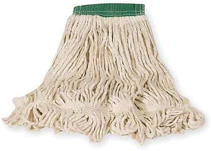 Rubbermaid Commercial Products Super Stitch 20 oz. Blend Wet Mop, 5" Headband, White, 6/Carton (FGD25206WH00)