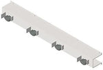 ASI® Mop & Broom Rack, Stainless Steel, 36" (10-8215-4)