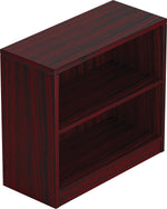 Offices To Go Superior Laminate 30" 1 Shelf Bookcase, American Mahogany, 32Wx14Dx30H