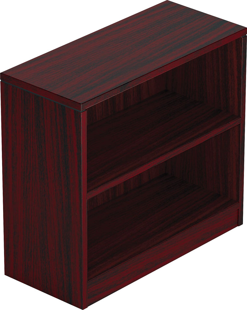 Offices To Go Superior Laminate 30" 1 Shelf Bookcase, American Mahogany, 32Wx14Dx30H