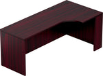 Offices To Go Superior 71"W Credenza with Right Corner Extension, American Mahogany (TDSL7136CER-AML)