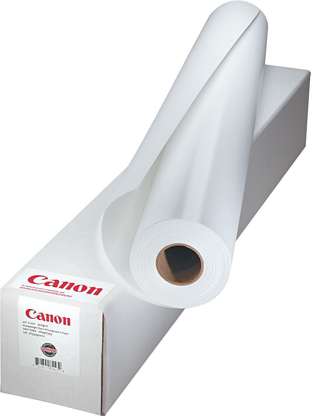 Canon Wide Format Heavyweight Paper, 24" x 100 ft., Smooth Matte Finish (0849V342)
