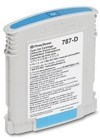 Pitney Bowes 787-D Cyan Standard Yield Ink Cartridge