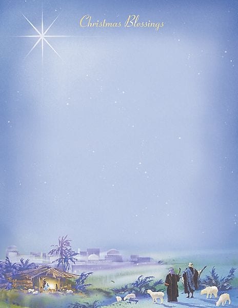 Great Papers Holiday Stationery Wonderous Light, 80/Count (2011365)