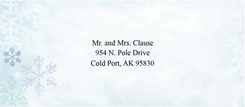 Blue Flakes #10 Envelopes, 40/Pack (2011614)