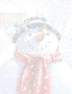 Great Papers® Holiday Stationery Snowman Face, 80/Count (2013248)