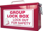 Accuform Steel Portable Group Lock Box, Red (KCC615)