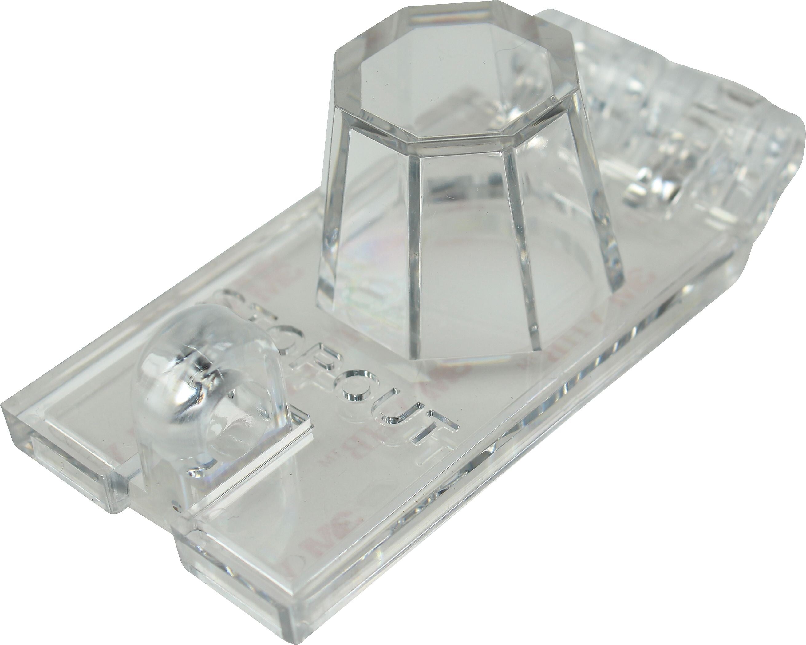 Accuform STOPOUT Plastic Toggle Switch Lockout, Clear (KDD142)