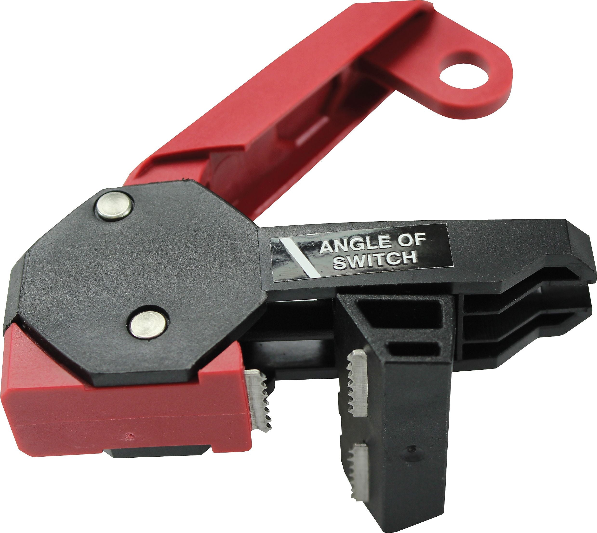 Accuform STOPOUT Double Pole 120/240 Circuit Breaker Lockout With Bar Clamp/Lockout Tag, Red (KDD161)