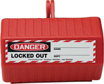 Accuform STOPOUT StopPlug 110 VAC Plug Lockout, Red (KDD225)