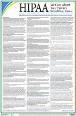 ComplyRight™ HIPAA Notice of Privacy Practices Poster (A2123)