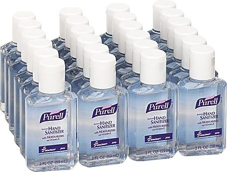 AbilityOne PURELL Hand Sanitizer, Nontoxic, 2 oz., 24/Box (NSN5220835)
