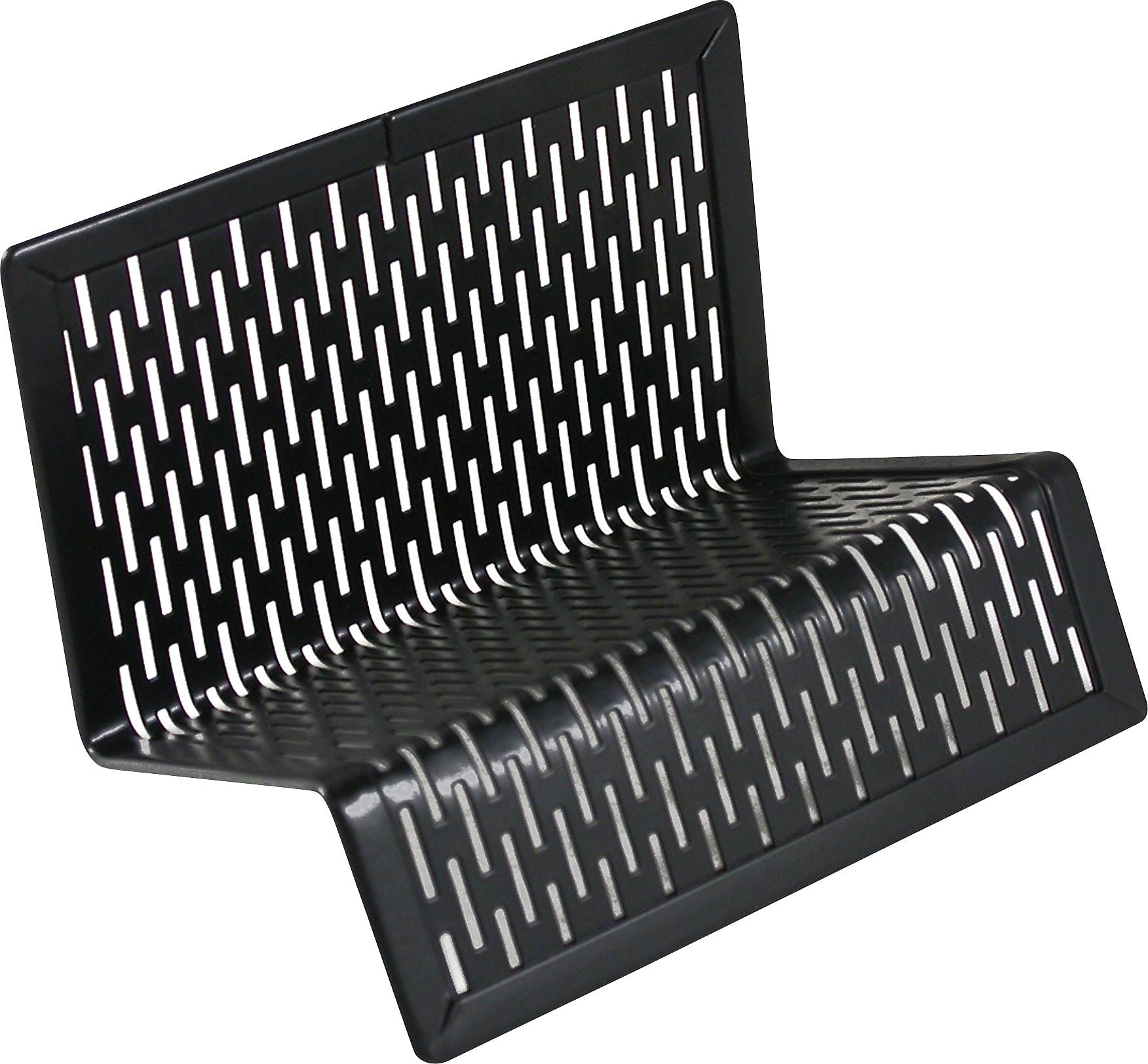 Artistic Urban Collection Punched Metal Business Card Holder,  Black,  2” x 3 ½”,  50 Card Capacity (ART20001)