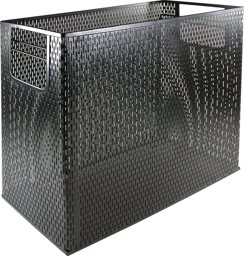 Artistic Urban Collection Punched Metal Desktop File,  Black (ART20010)