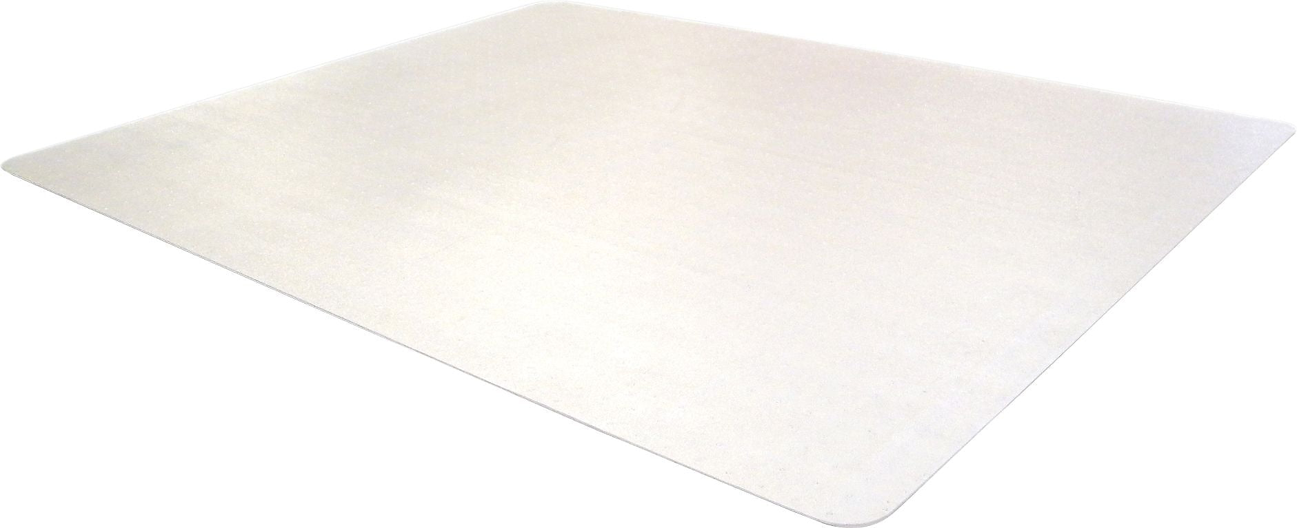 Floortex Phthalate Free Carpet Chair Mat, 45" x 53'', Low-Pile, Clear (FLRPF1113425EV)