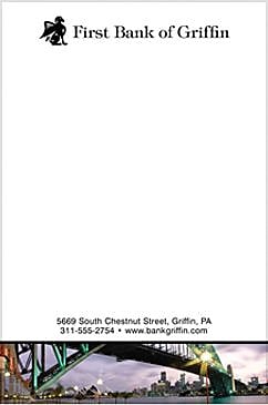 Full Color Post-it® Note, 4" x 6", 6 Pads