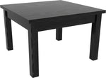 Valencia Series Occasional Table, Rectangle, 23-5/8w x 20d x 20 2/3h, Black