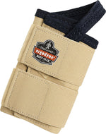 Ergodyne® ProFlex® 4010 Double Strap Wrist Support With Open Center Stay™, Tan, XL Right