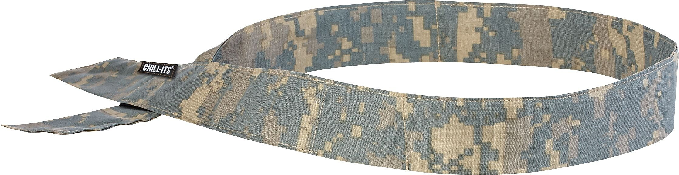 Chill-Its 6705 Evaporative Cooling Bandana, Camo, One Size, 24/Carton (12314)
