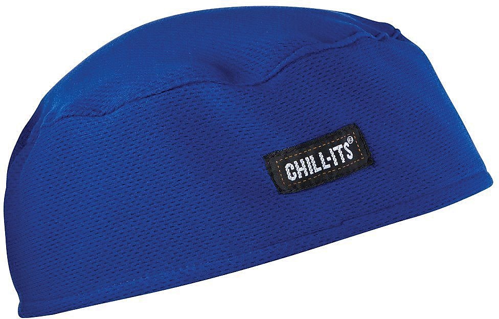 Ergodyne Chill-Its High-Performance Cooling Beanie, Blue, One Size, 6/Carton (12510)