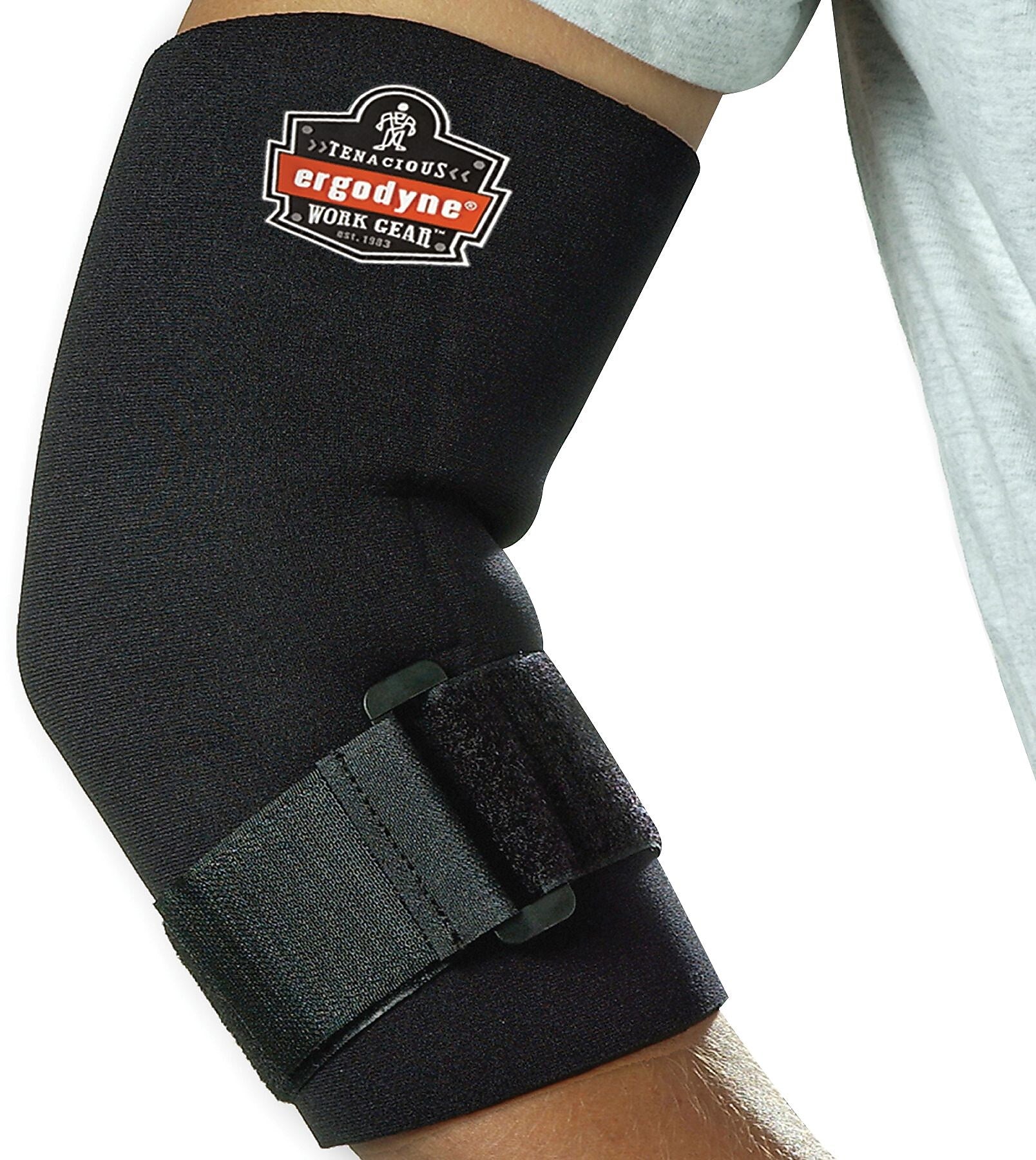 Ergodyne ProFlex 655 Neoprene Elbow Sleeve With Strap, XL (16585)