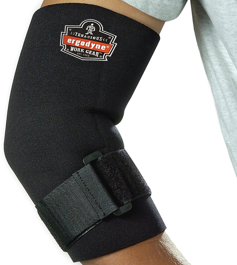 Ergodyne ProFlex 655 Neoprene Elbow Sleeve With Strap, Medium (16583)