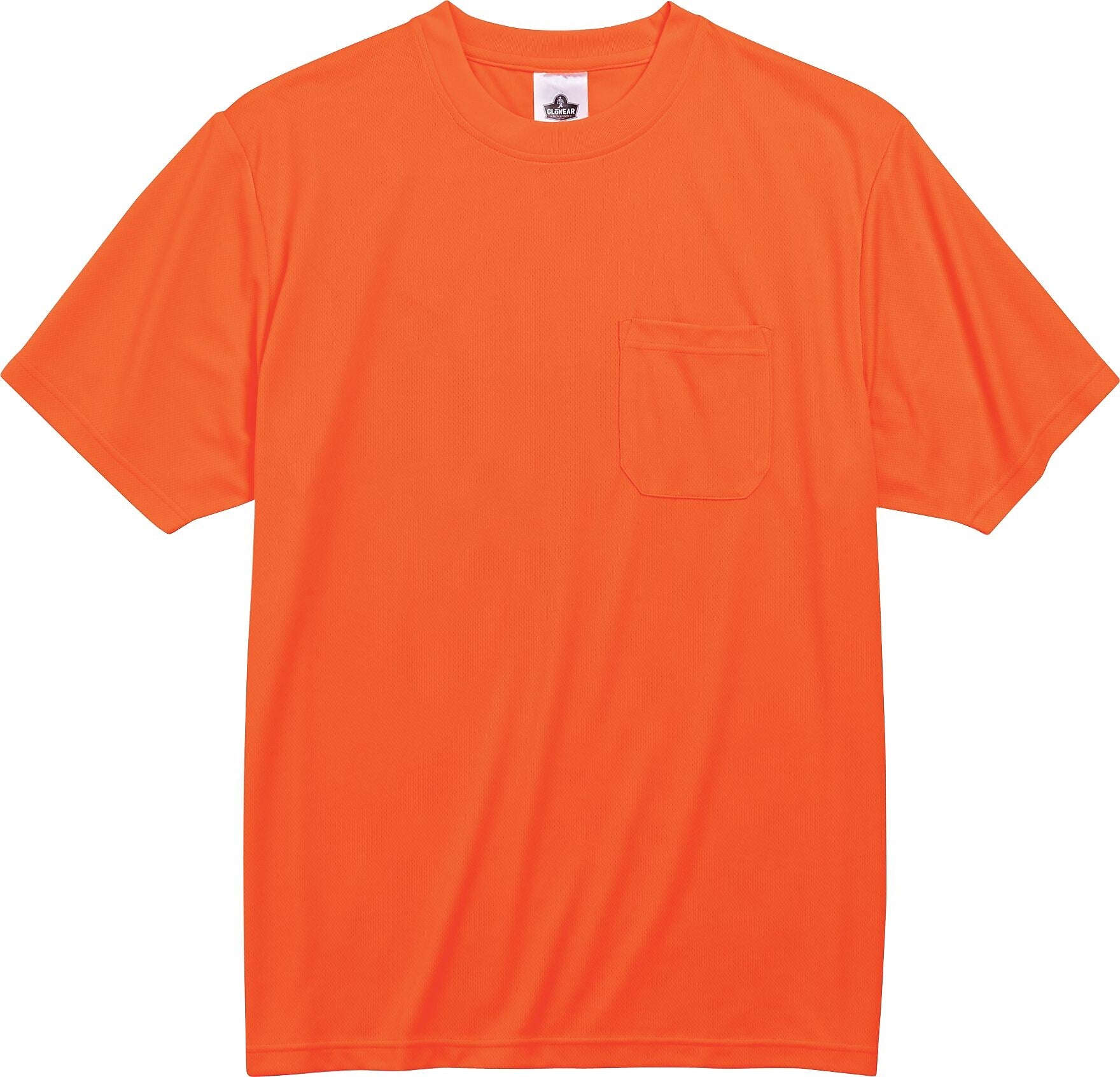 Ergodyne GloWear 8089 High Visibility Short Sleeve T-Shirt, Orange, 4XL (21568)
