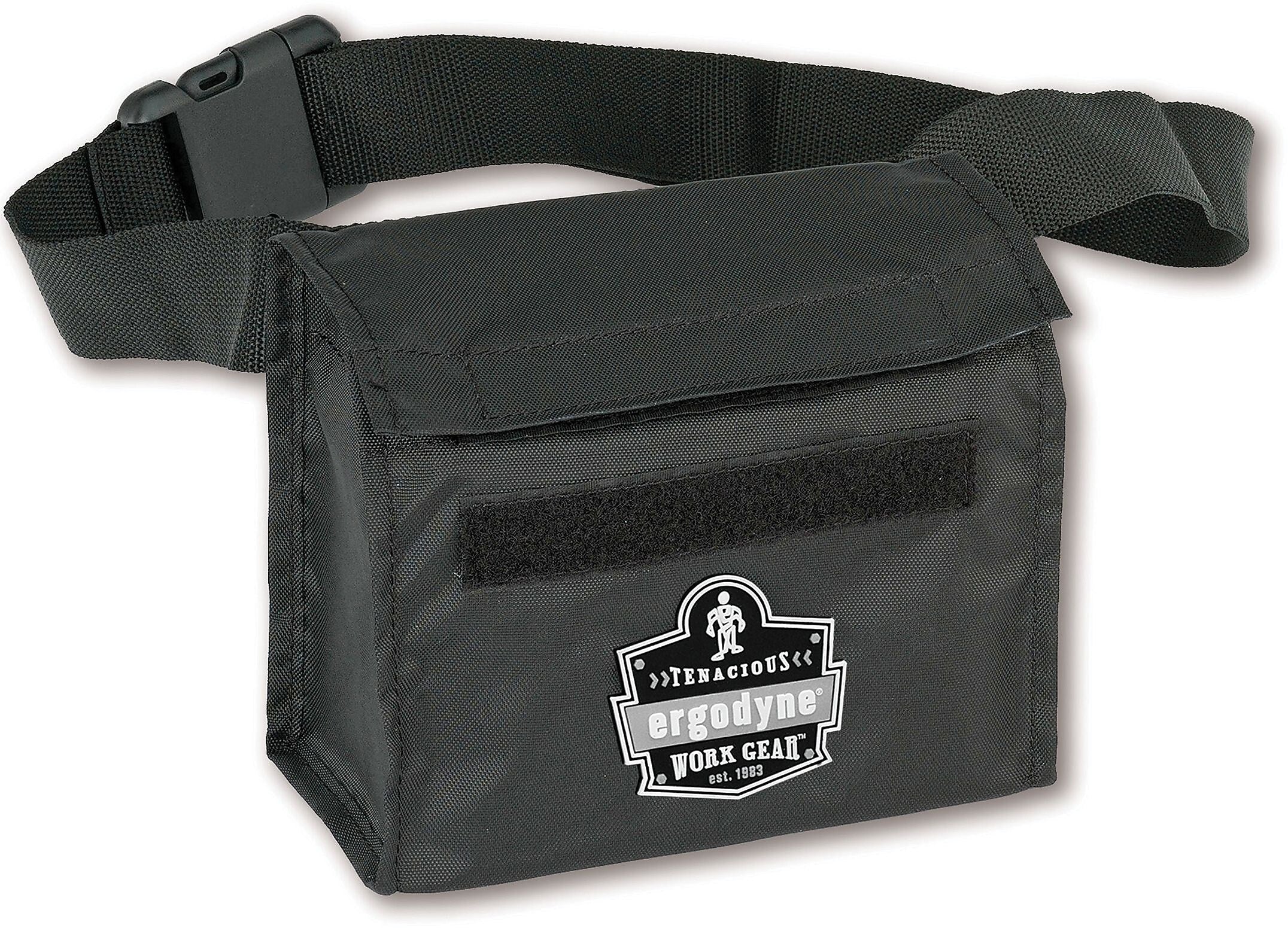 Ergodyne Arsenal 5180 Half-Mask Respirator Waist Pack, Black (13180)