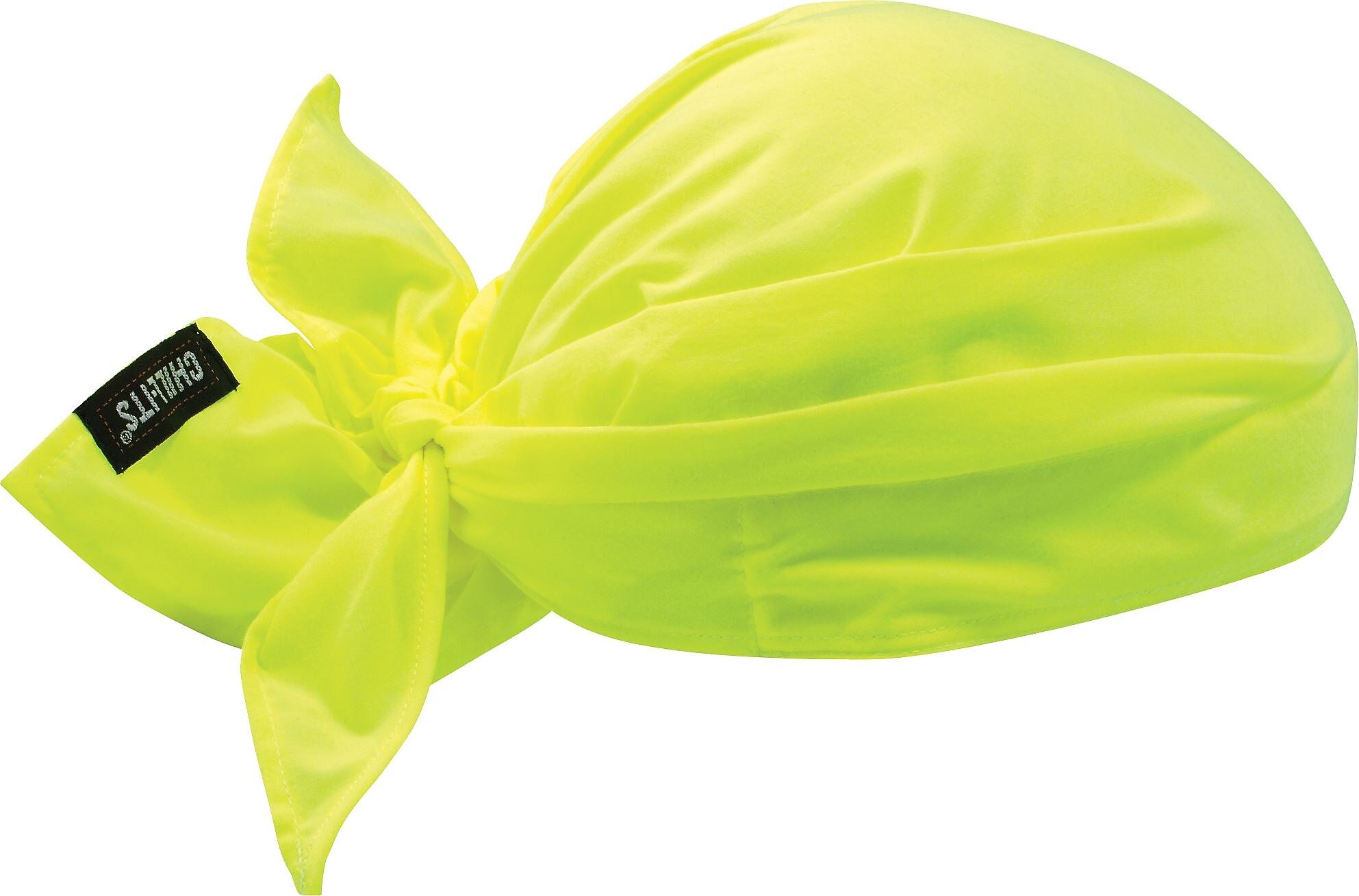 Chill-Its 6710 Evaporative Cooling Bandana, Lime, One Size, 24/Carton (12331)