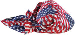 Chill-Its 6710 Evaporative Cooling Towel, Stars and Stripes, One Size, 6/Carton (12581)
