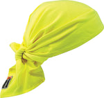 Ergodyne Chill-Its 6710FR Evaporative Flame Resistant Cooling Triangle Hat, Lime (12621)