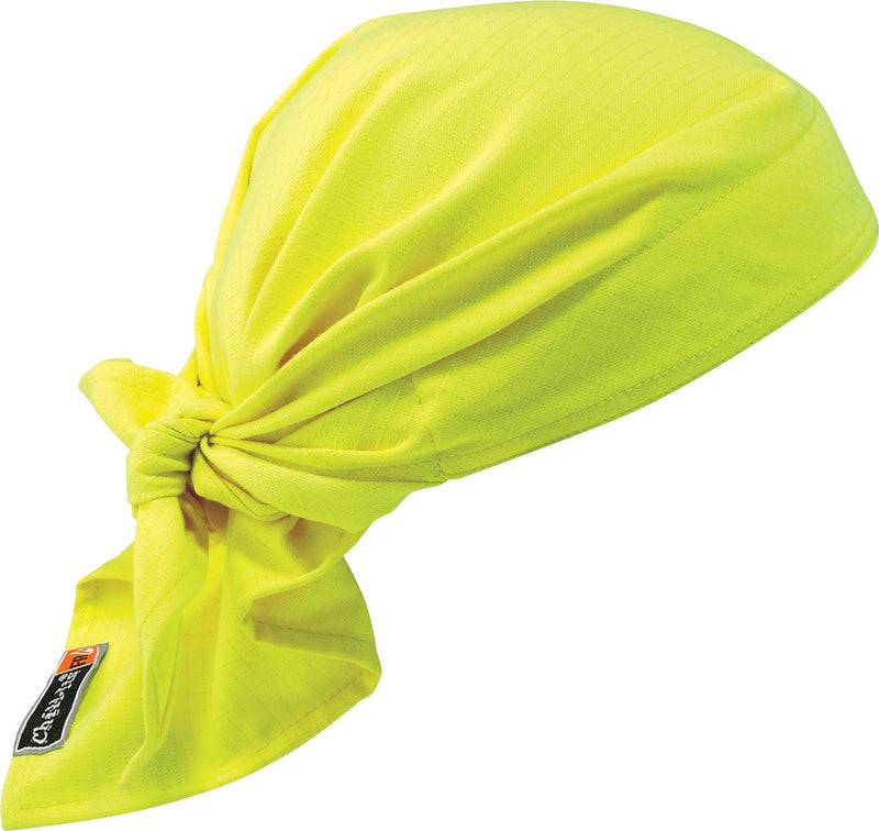 Ergodyne Chill-Its 6710FR Evaporative Flame Resistant Cooling Triangle Hat, Lime (12621)
