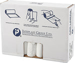 High-Density Can Liner, 33 x 39, 33gal, 11mic, Clear, 25/Roll, 20 Rolls/Carton