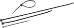 Nylon Cable Ties, 4 x 1/16, 18LB, 1000/Pack, Black