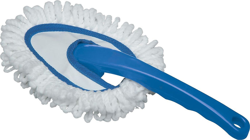 AbilityOne Mini Microfiber Duster, 5" x 7", Blue Handle (7920015868009)