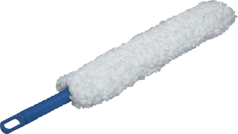 AbilityOne Microfiber Duster, 22 1/2" Length, 5 1/2" Handle, Blue (7920015868010)